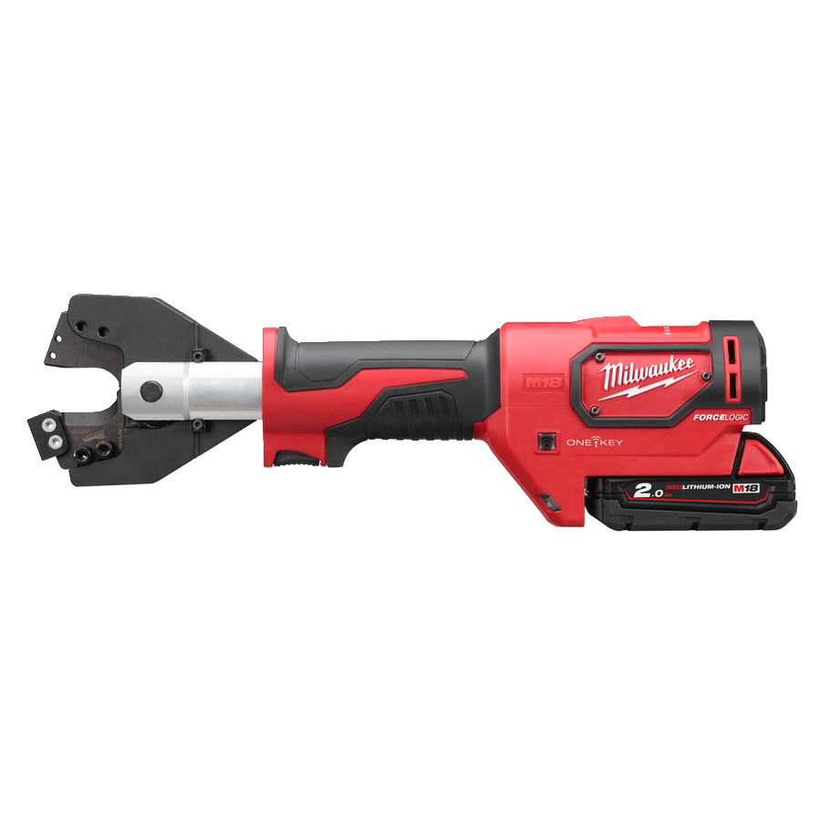 Milwaukee 4933464304 M18 ONEHCC-201C ACSR SET M18™ FORCE LOGIC™ coupe-câble hydraulique 35 mm 18V 2.0Ah Li-Ion 4933464304