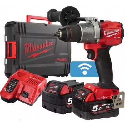 Milwaukee 4933464527 M18 ONEPD2-502X Perceuse à percussion sans fil ONE-KEY 18V 5.0Ah Li-Ion