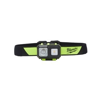 Milwaukee 4933478112 Lampe frontale alcaline haute visibilité ATEX ISHL-LED