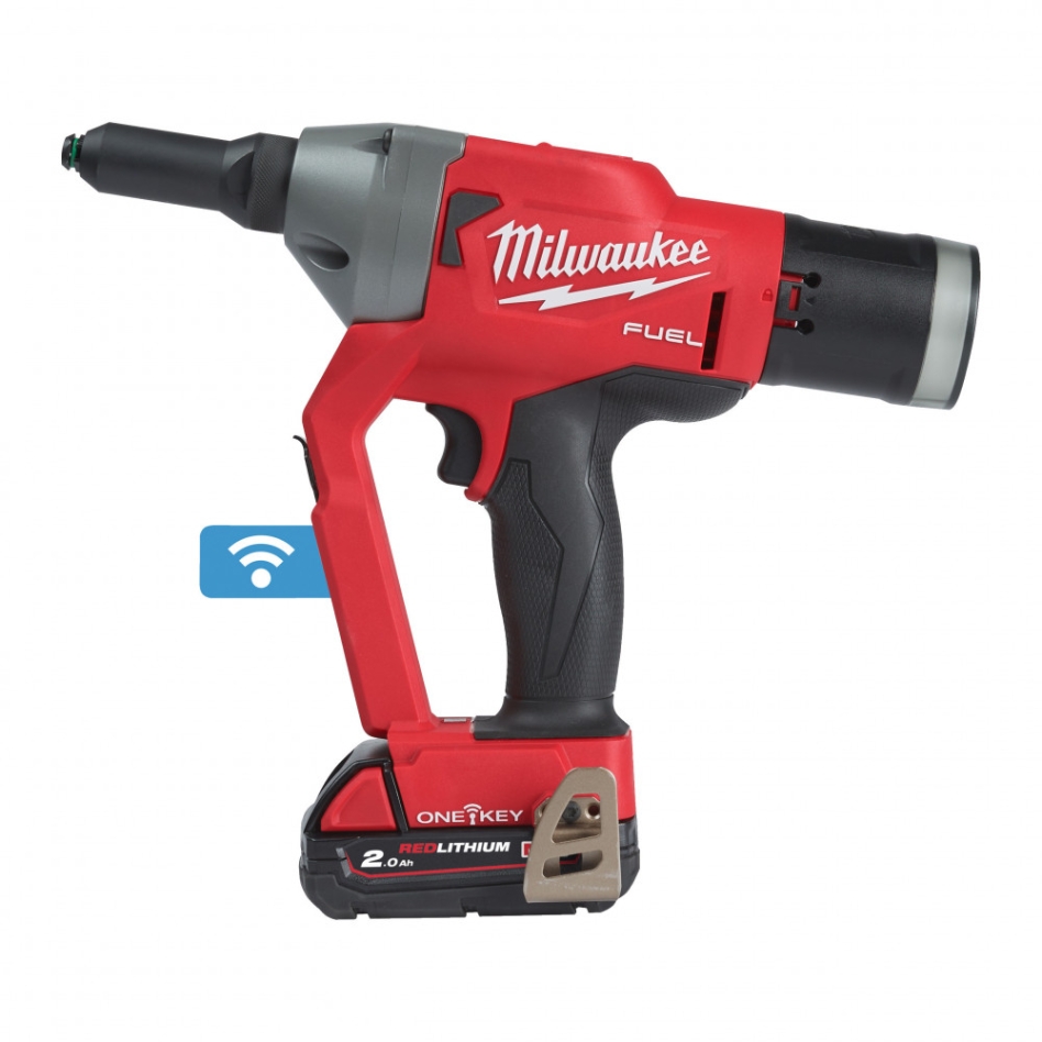 Milwaukee 4933478602 M18 OneFPRT-202X Riveteuse aveugle Accu Fuel 18V 2.0Ah Li-Ion