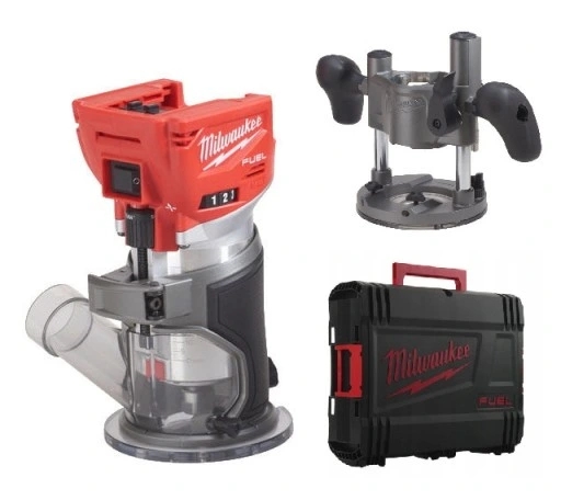 Milwaukee 4933479073 M18 FTR8-0X Affleureuse 18V hors batteries et chargeur