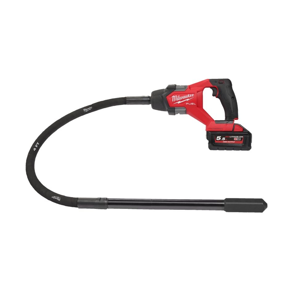 Milwaukee 4933479597 M18 FCVN12-551 M18 FUEL™ vibrateur à béton 1,2 m