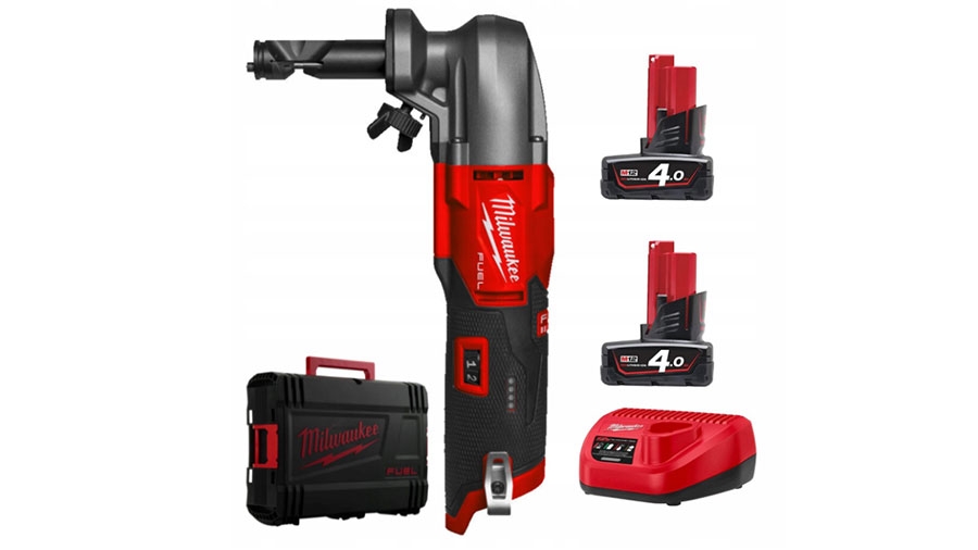 Milwaukee 4933479619 M12 FNB16-402X Fuel Accu Nibbler 1.6mm 12V 4.0Ah Li-Ion in HD Box 4933479619
