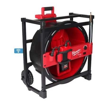 Milwaukee 4933480722 M18 HSFSM-122 Machine à nettoyer les égouts à grande vitesse 18V 12Ah