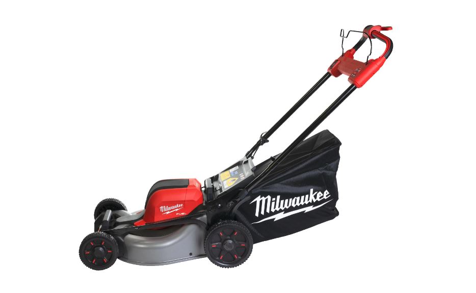 Milwaukee 4933492010 M18 F2LM46-0 Tondeuse à gazon Accu 46cm avec support de marche 2 x 18V excl. batteries et chargeur