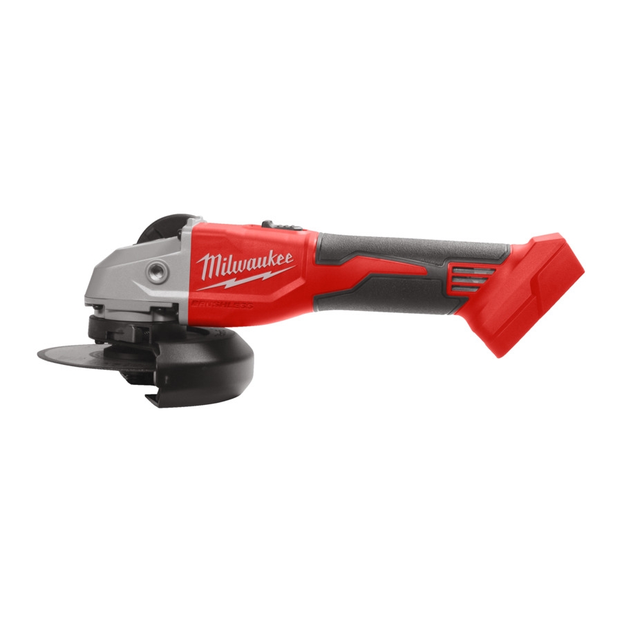 Milwaukee 4933492643 M18 BLSAG125X-0 Accu Angle Grinder 18V excl. batteries""s et chargeur