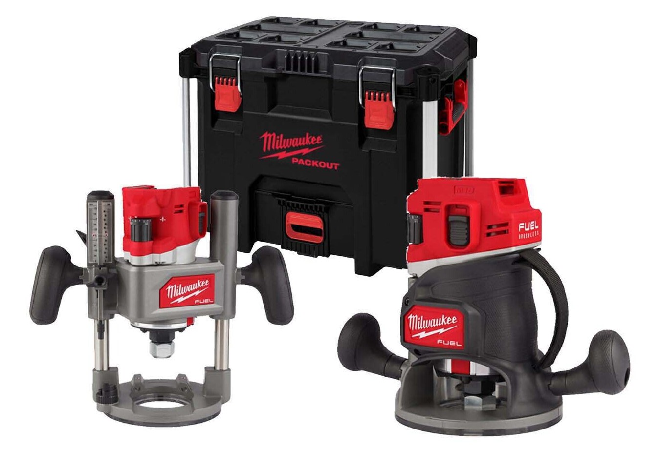 Milwaukee 4933493305 M18 FR12KIT-0P Router Set 18V excl. batteries et chargeur dans Packout XL Toolbox