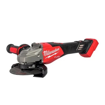 Milwaukee 4933493415 M18 FHSAG125XB2-0X FUEL™ Meuleuse d'angle 125 mm avec frein et interrupteur à glissière 18 V excl. Batterie et chargeur dans HD-Box