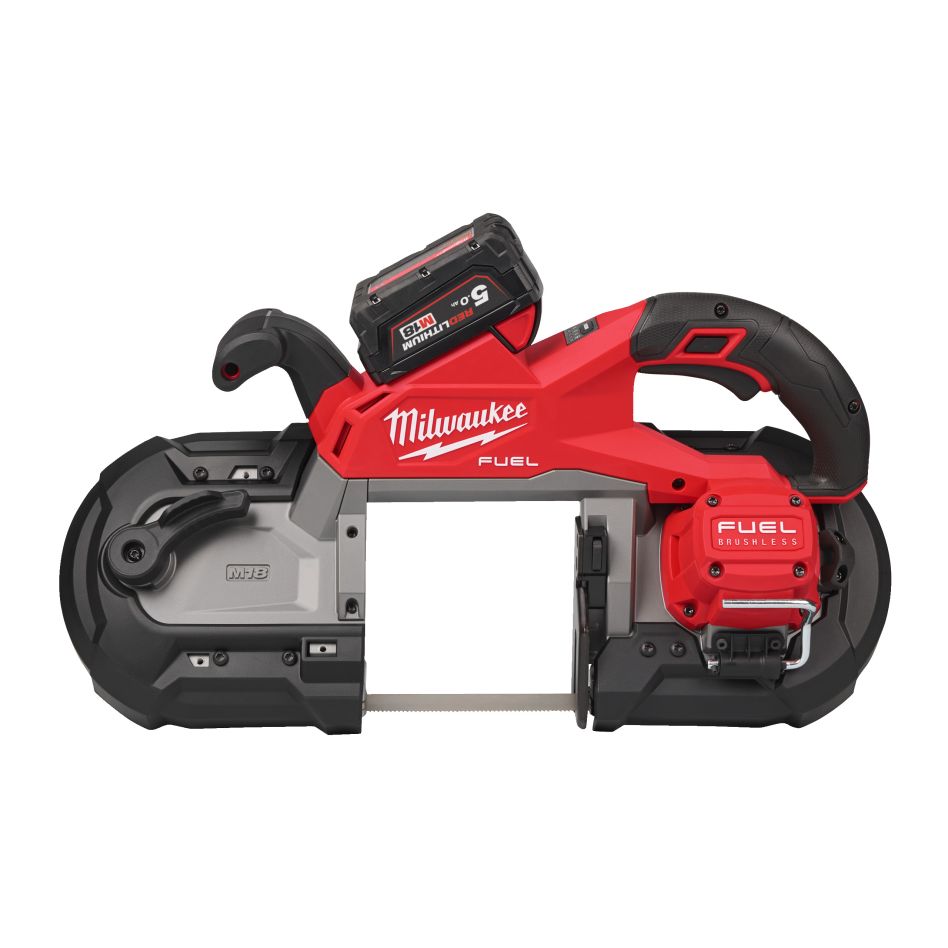 Milwaukee 4933498310 M18 FBS127-502C FUEL™Scie à bande Gen 2 18 V 2x 5Ah en mallette