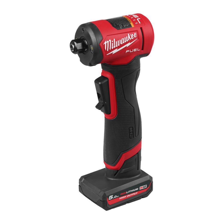 Milwaukee 4933498980 Meuleuse d'angle M12 FUEL™ FDGA2-522B Accu à vitesse variable 1x 12V 2.5Ah 1x 12V 5.0Ah batterie et chargeur dans le sac 