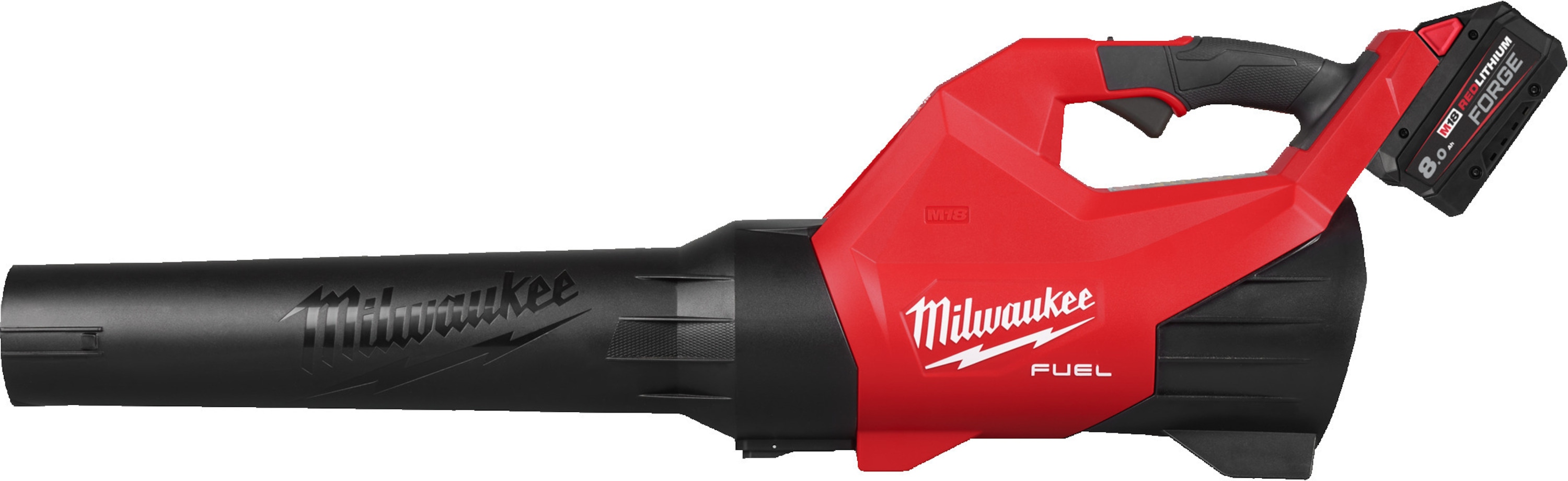 Milwaukee 4933499233 M18 FUEL FBLG3-802 Souffleur de feuilles sans fil 2x 8.0Ah FORGE batterie et chargeur dans la boîte