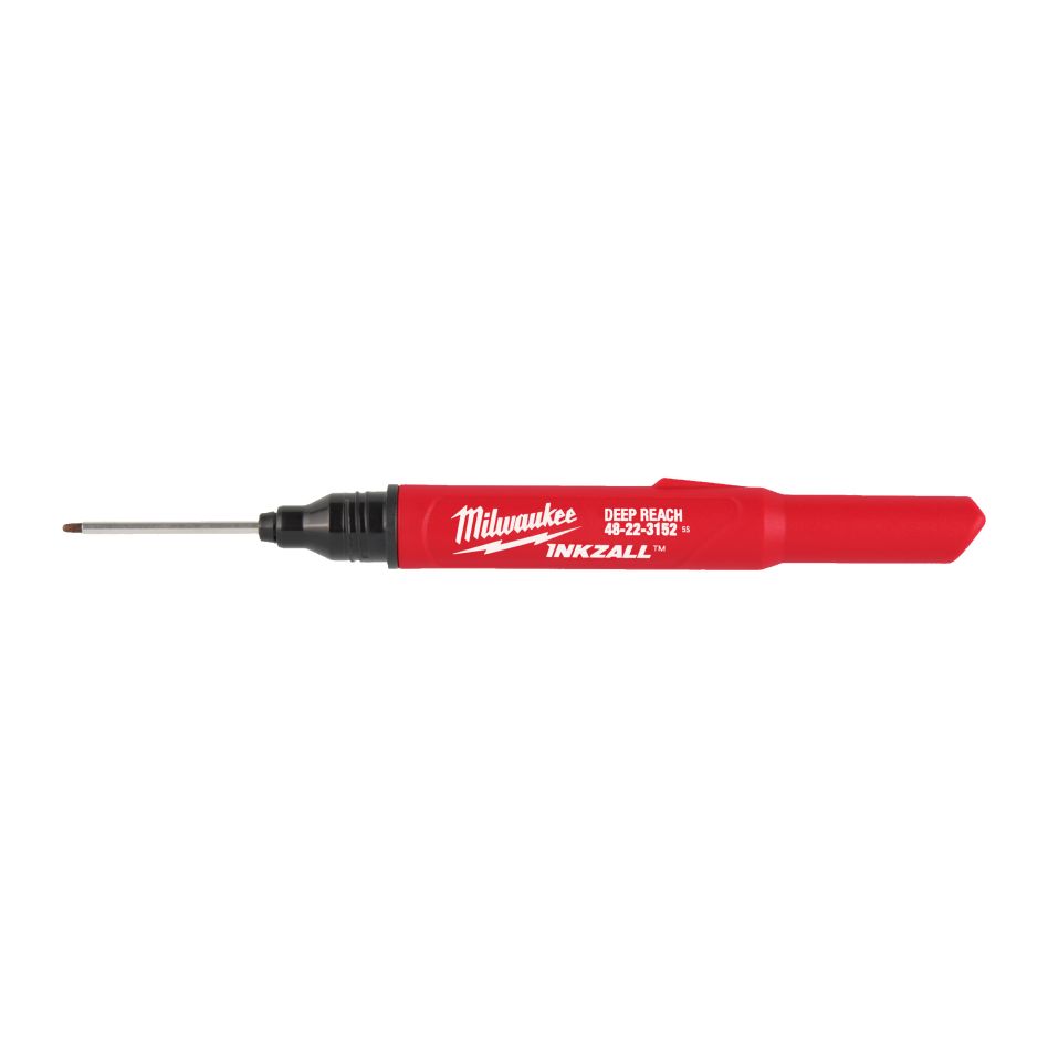 Milwaukee 4932501147 Marqueur INKZALL &agrave; pointe longue et ultrafine pour une utilisation en profondeur