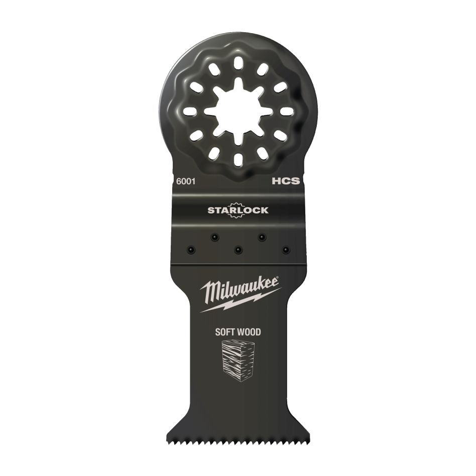 Milwaukee Accessoires 48906001 Starlock - OMT SL Plunge Bl. W 35x42mm - 1 pièce