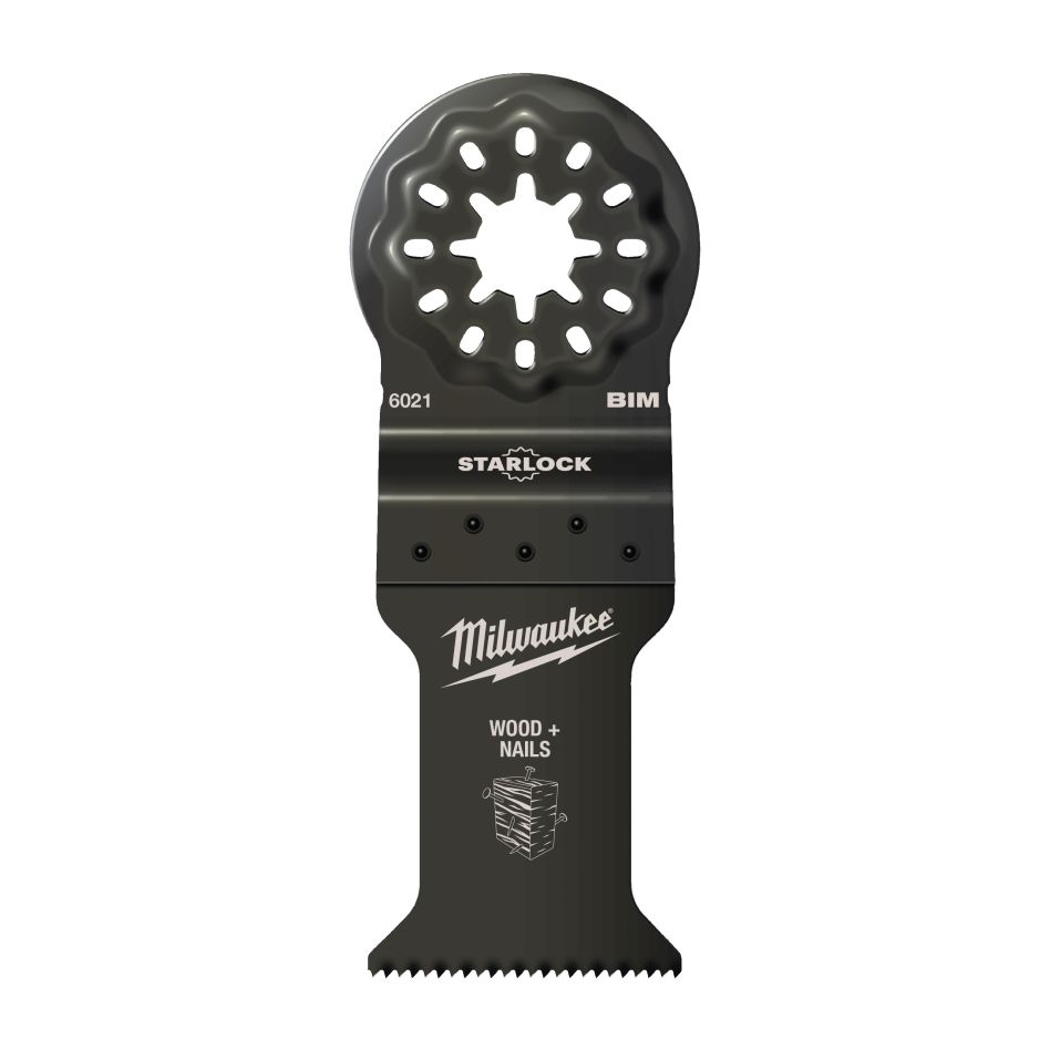 Milwaukee Accessoires 48906024 Starlock - OMT SL Lame plongeante WM BiM 35x42mm - 10 pièces