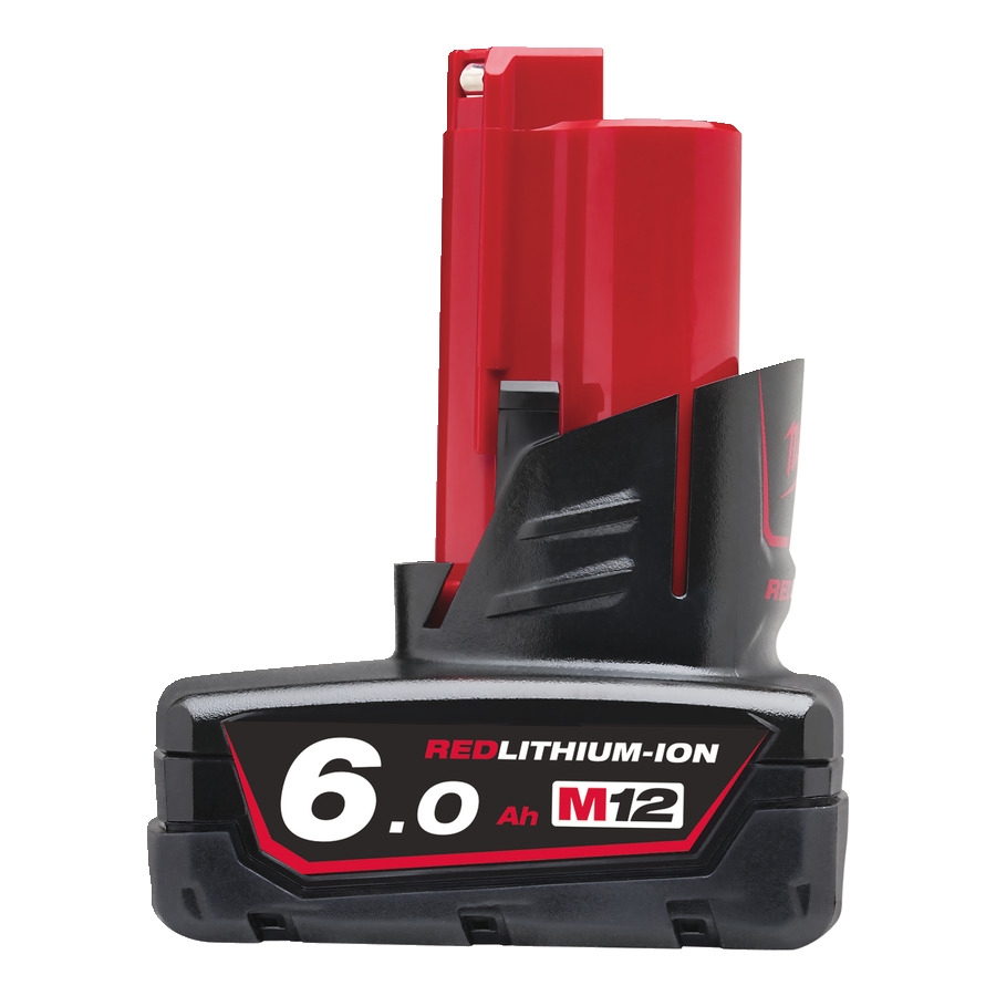 Milwaukee Accessoires 4932451395 M12 Batterie 6.0 Ah M12 B6