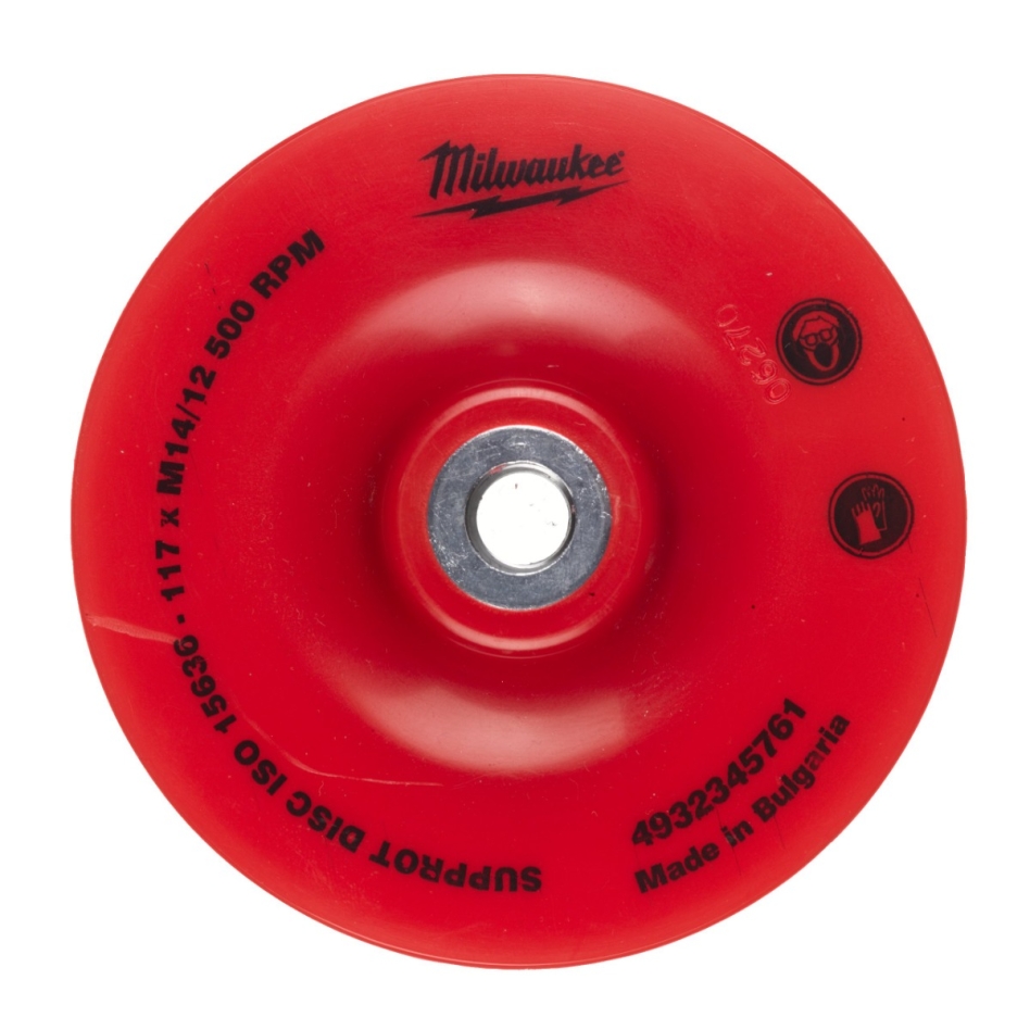 Milwaukee Accessoires 4932345761 Plateau de ponçage 125 x 14.2 mm