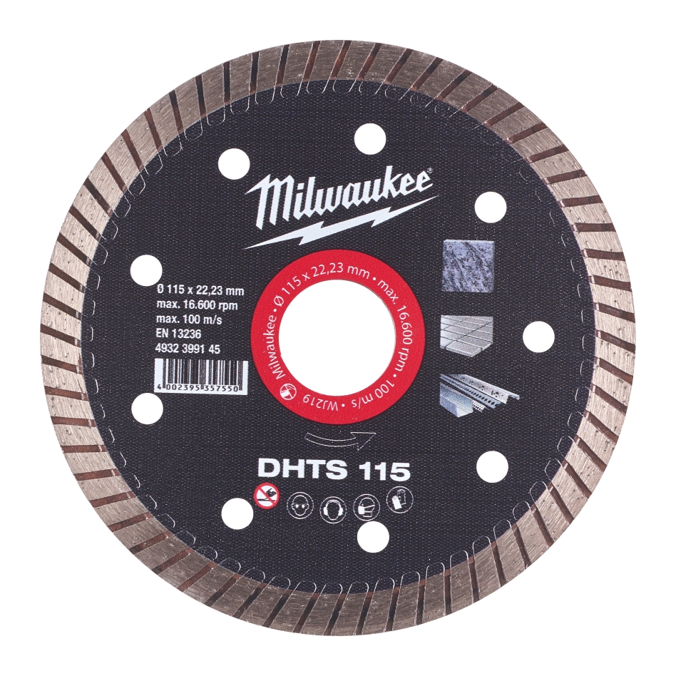 Milwaukee Accessoires 4932399145 Disque diamanté DHTS 115