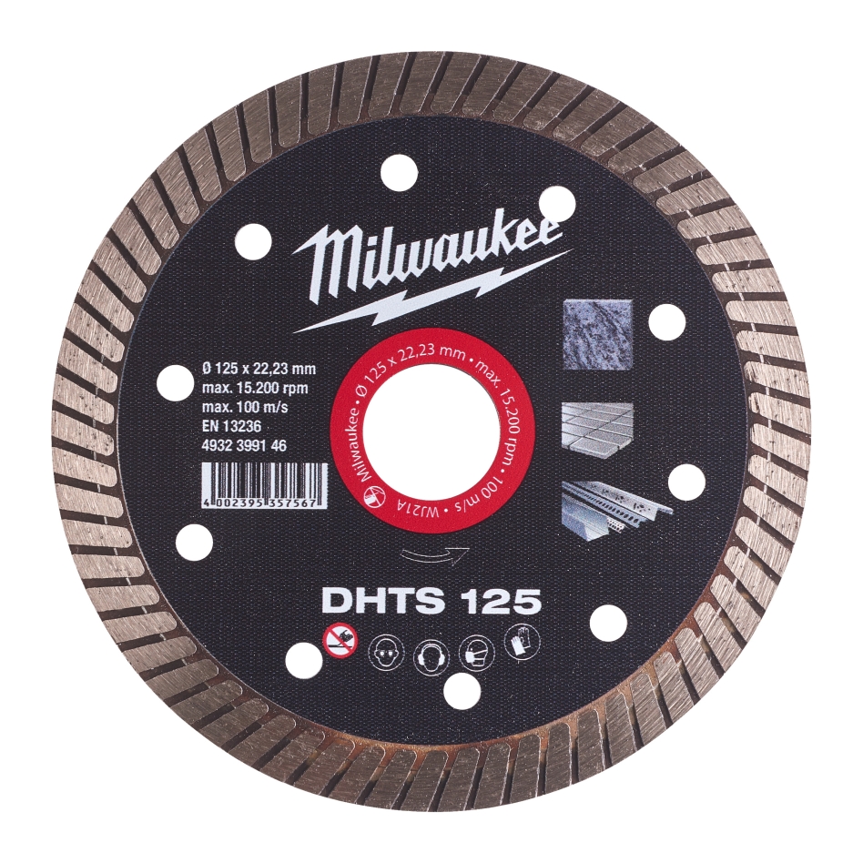Milwaukee Accessoires 4932399146 Disque diamanté DHTS 125