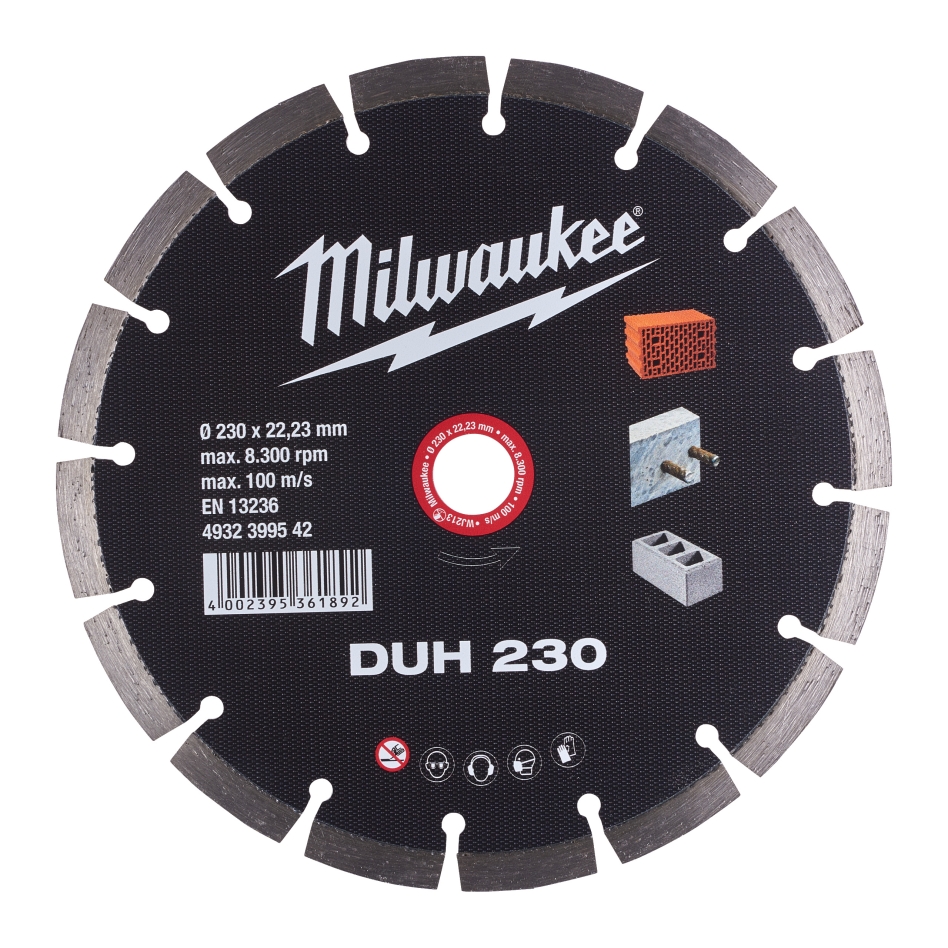 Milwaukee Accessoires 4932399542 Disque à découper diamanté DUH 230