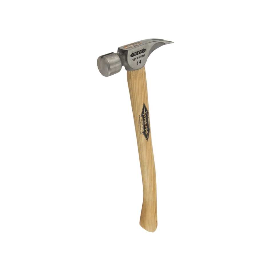 Milwaukee Accessoires 4932352584 Ti 14SC-H18 Marteau en titane avec manche en bois