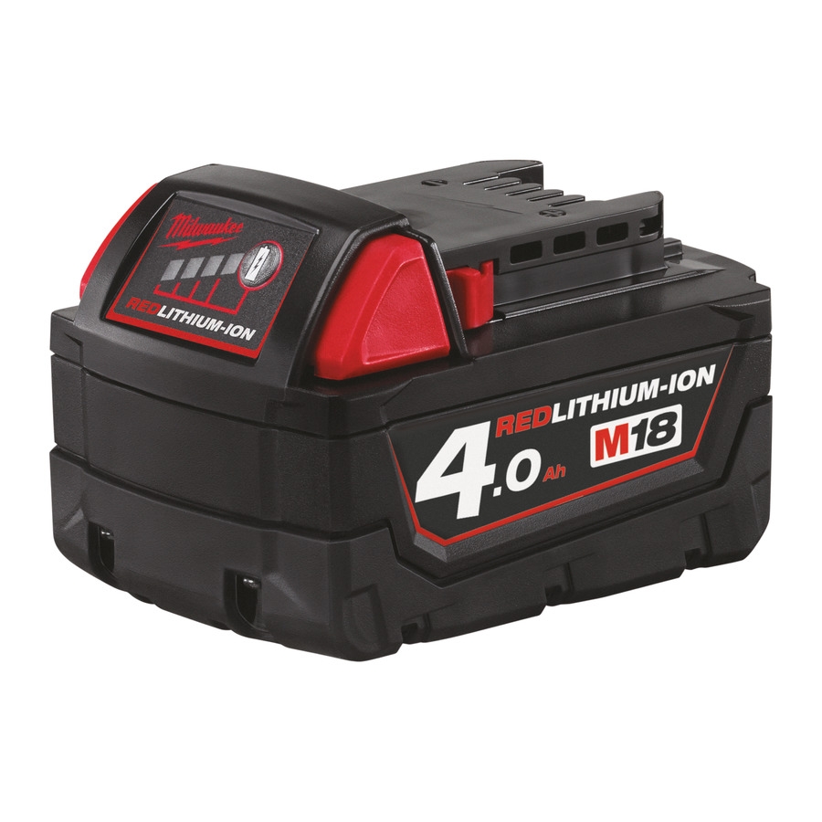 Milwaukee Accessoires 4932430063 Batterie Red Lithium 4.0 Ah M18 B4