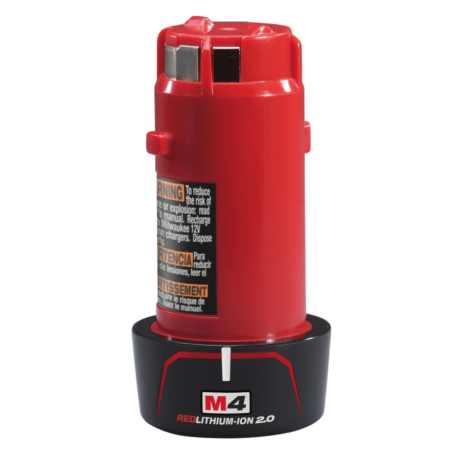 Milwaukee Accessoires 4932430098 M4™ Batterie Red Lithium 2.0 Ah M4 B2
