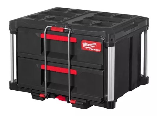 Milwaukee Accessoires 4932472129 PACKOUT COFFRET 2 TIROIRS
