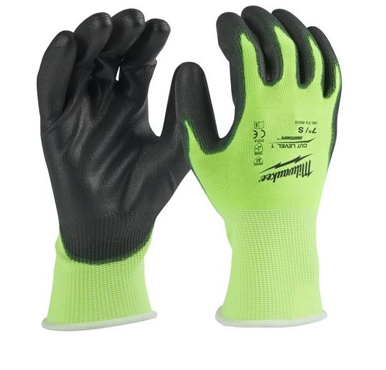 Milwaukee Accessoires 4932479917 Gants de travail Hi-vis cut class 1/A - M/8 - 1 paire