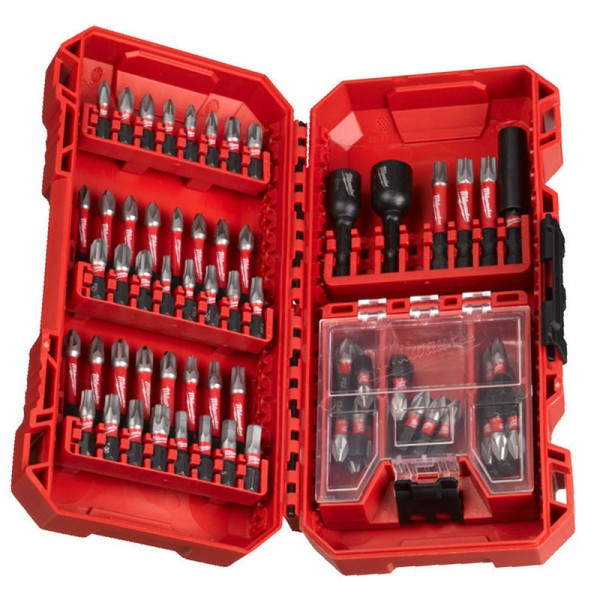 Milwaukee Accessoires 4932492007 Embouts de vissage Shockwave 70 pièces Impact Duty