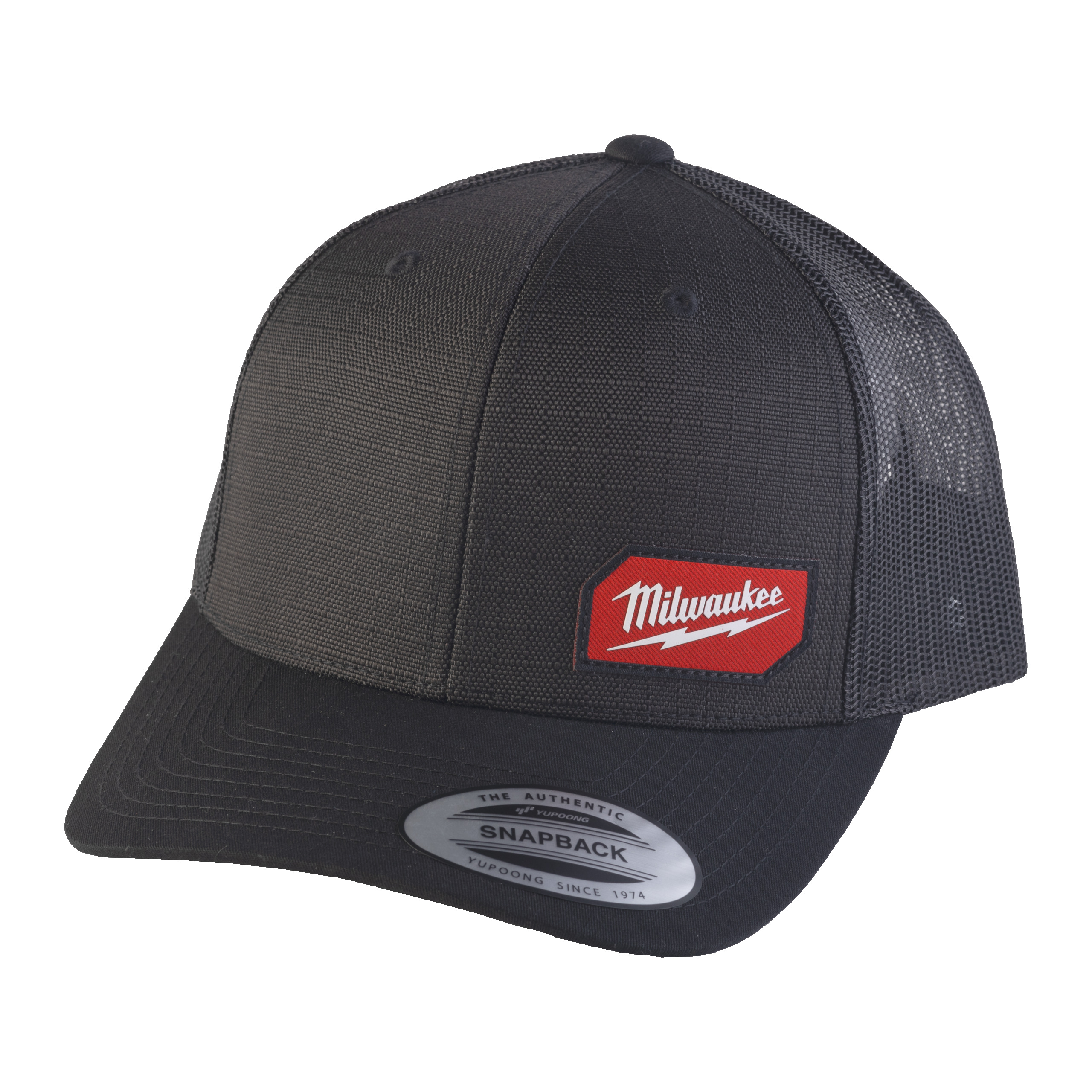Milwaukee Accessoires 4932493107 Casquette trucker Snapback Noir