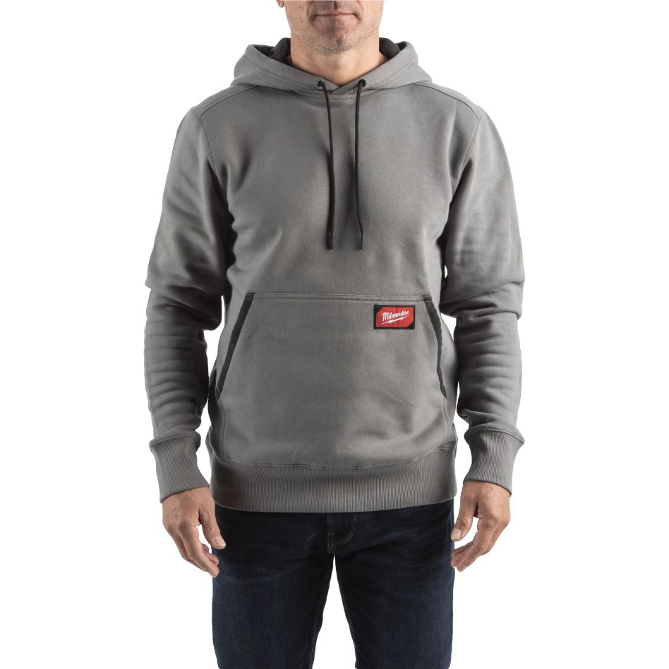 Milwaukee Accessoires 4932493122 Sweat à capuche de travail gris moyen M 1st