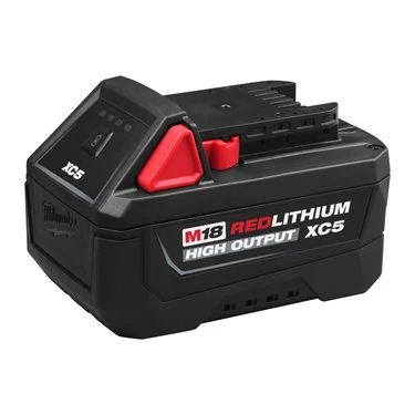 Milwaukee Accessoires 4932499042 Batterie M18 HB5 HIGH OUTPUT 18 V 5,0 Ah