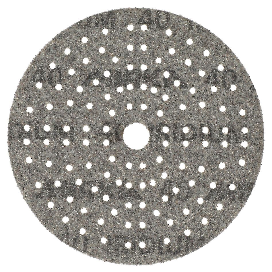 Mirka Accessoires 246CH09980 IRIDIUM Papier de verre 150mm Grip 121 trous grain 80 100pcs
