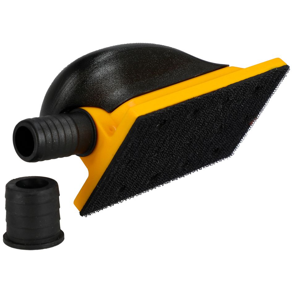 Mirka Accessoires 8391400111 Bloc de ponçage 70x125mm Grip 13 trous Jaune