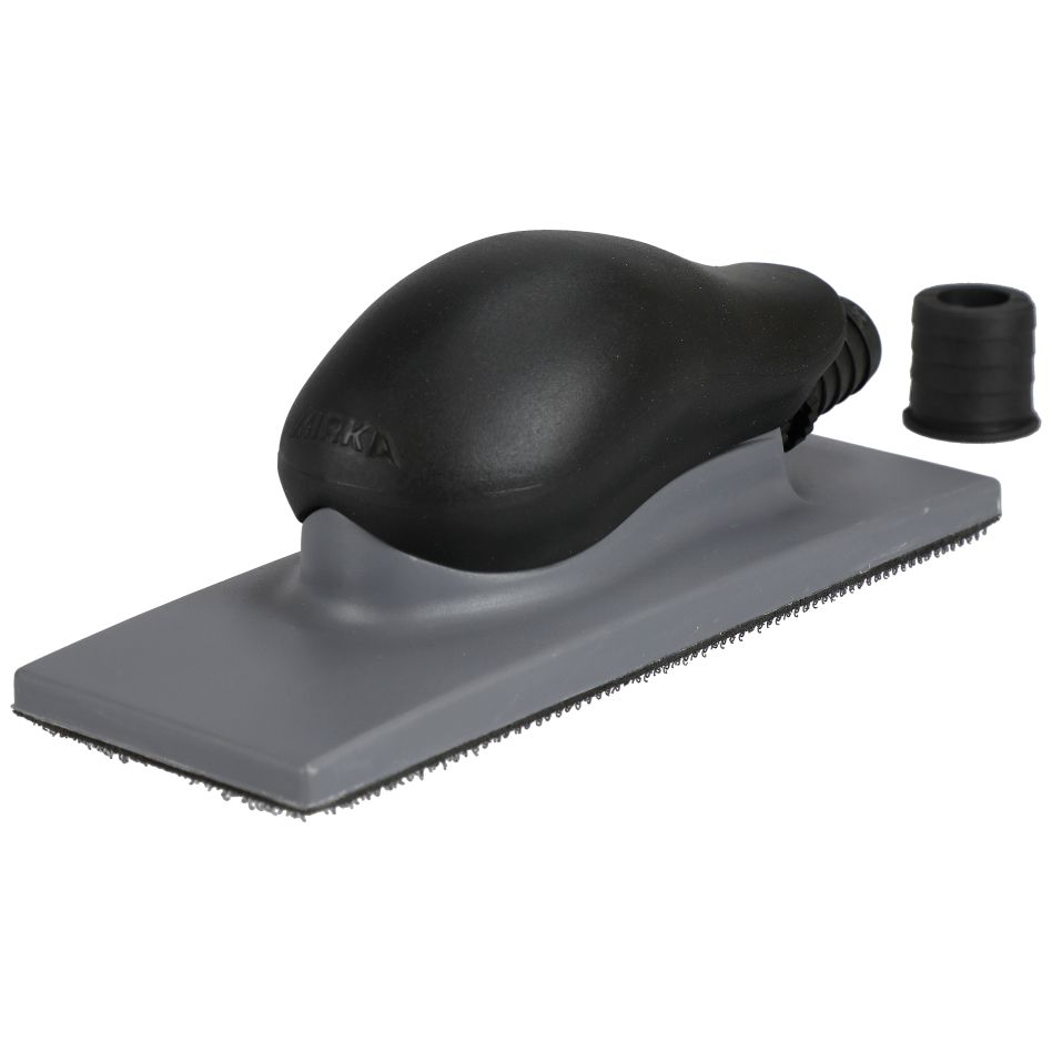 Mirka Accessoires 8391502011 Bloc de ponçage 70x198mm Grip 22 trous Gris