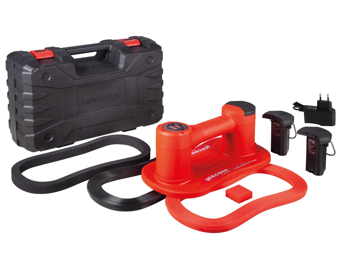 Montolit MONTGECONE Ventouse Gecone alimentée par batterie pour les surfaces lisses et rugueuses