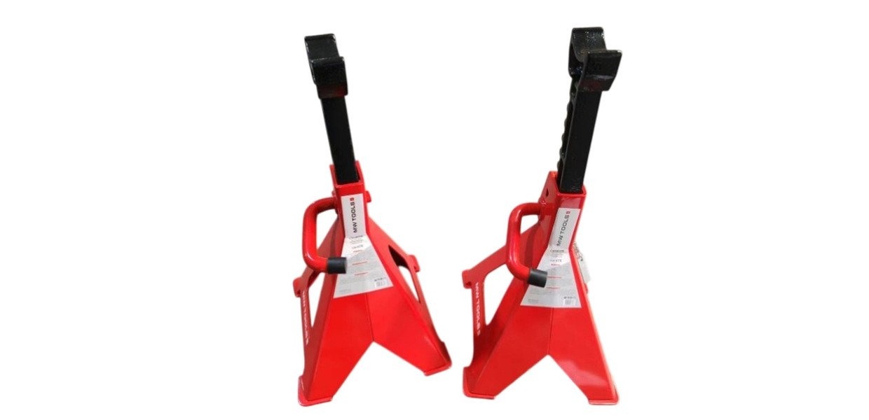 mwtools 754753032 CAGS6TE Jeu de supports d'essieux max. 6 tonnes 406 à 629 mm