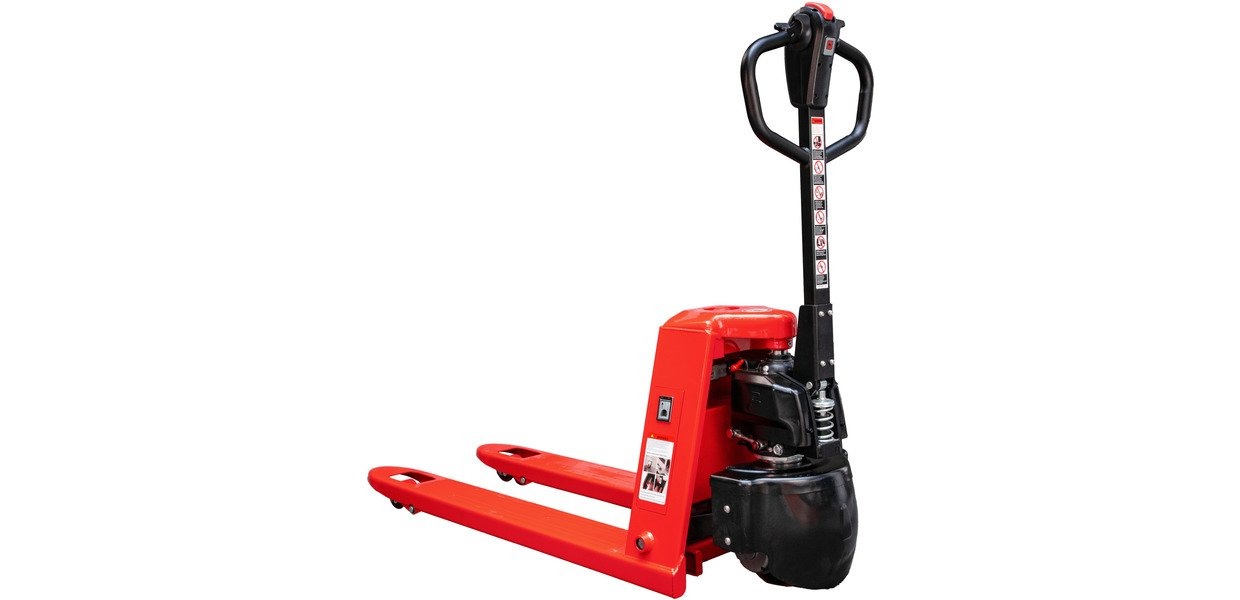 mwtools 751989123 TPL1503E Transpalette électrique 1.5T avec batterie 20Ah