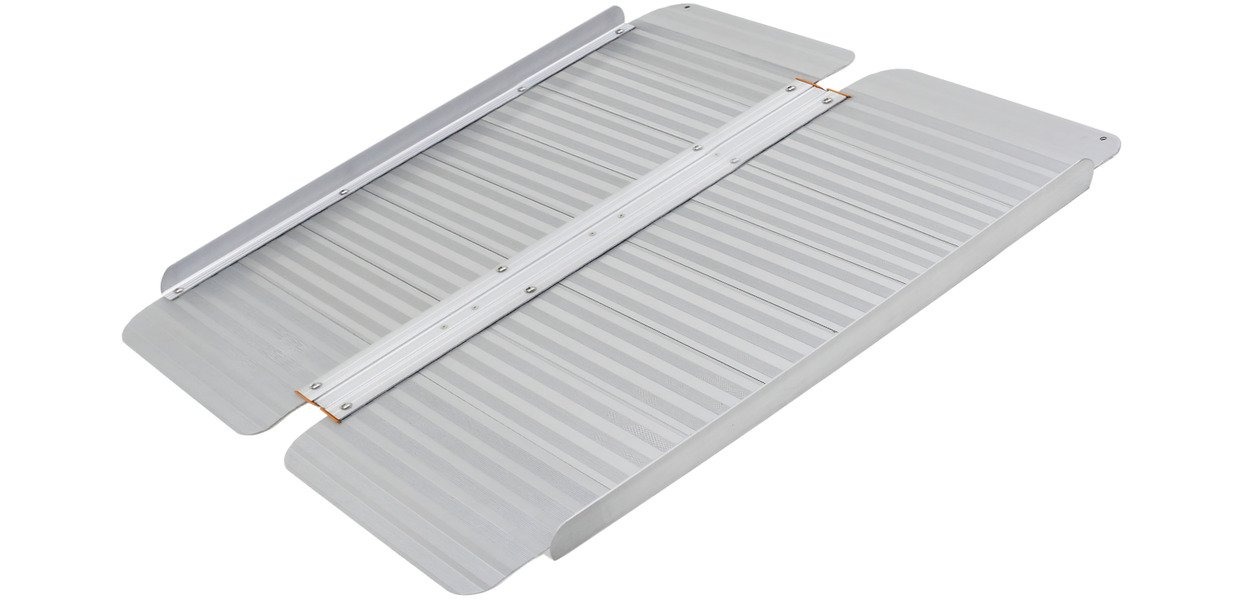 mwtools 754751834 ARP0996 Rampe aluminium pour fauteuil roulant 2 fois 300 kg 900x720 mm