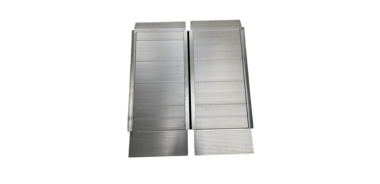 mwtools 754751851 ARP20090 Rampe pour fauteuil roulant en aluminium 2 fois 400kg 900x740mm