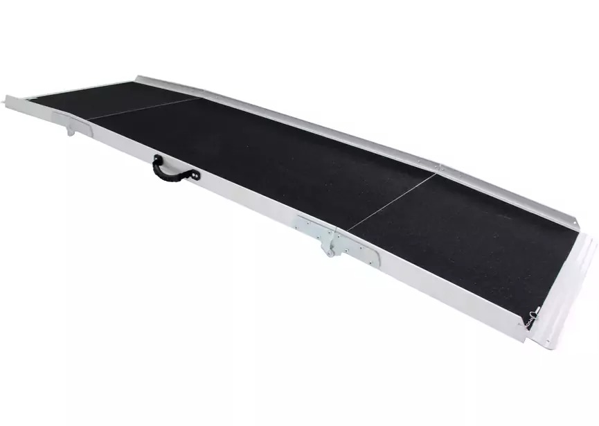 mwtools 754751861 ARP30240 Rampe alu 3 plis 270 kg 2400x740mm fauteuil roulant