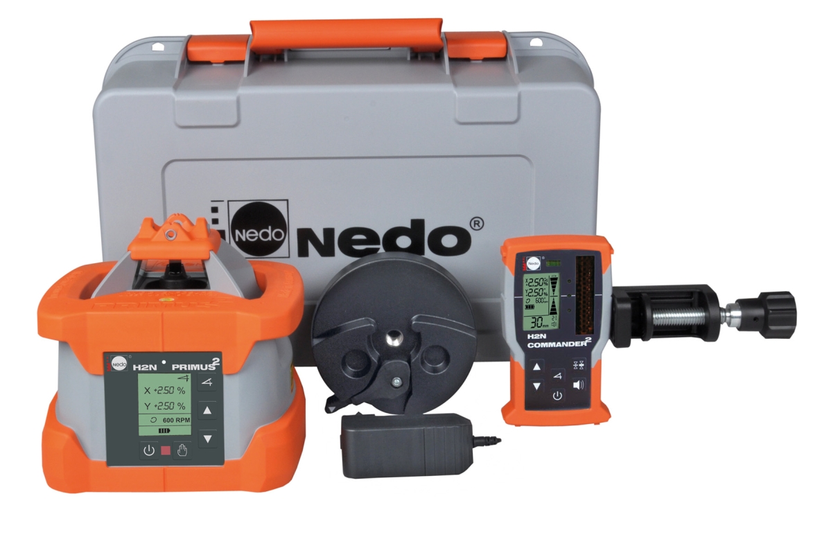 Nedo NV472031 Laser PRIMUS² H2N Downhill + récepteur laser COMMANDER² H2N