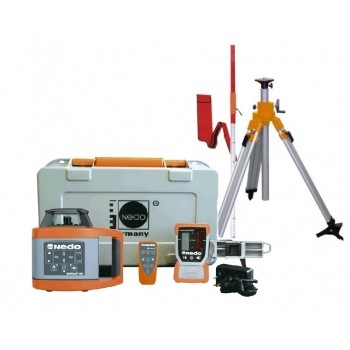 Nedo 471942 Sirius 1 HV Set2 Rotation laser + trépied + perche flexi !