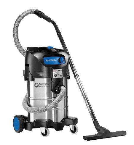 Nilfisk 107413593 Attix 40-01 PC INOX aspirateur compact eau et poussières
