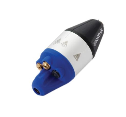 Nilfisk Accessoires 101118133 Buse 4 en 1 en aluminium avec anneau indicateur 0450
