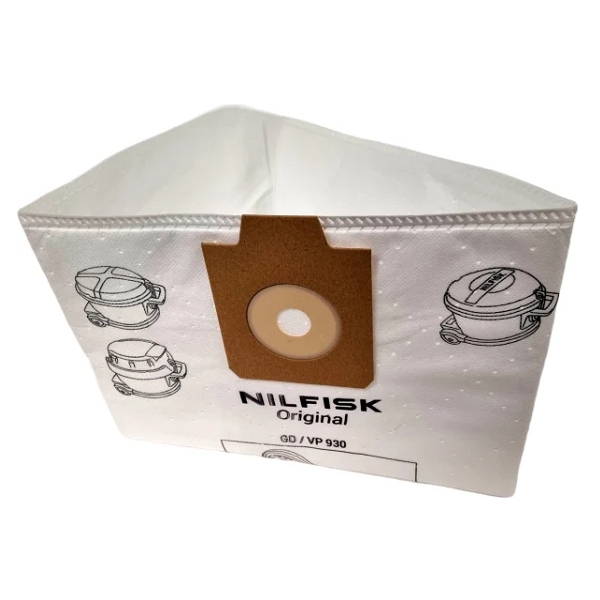 Nilfisk Accessoires 107420630 Sac à poussière en polaire 5ST