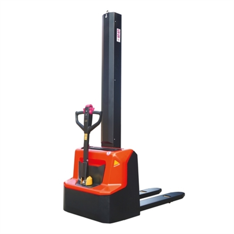 Noblelift PSE12NM-8 Gerbeur électrique Edge Pro batterie Li-Ion monomast 1200kg hauteur de levage 714mm poly simple 1150x570mm