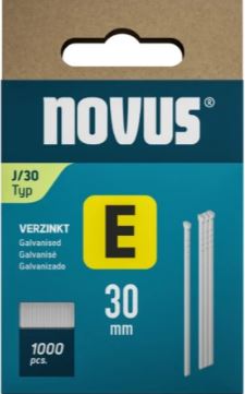 Novus 044-0092 Clous à crampons E J/30mm (1.000 pièces)