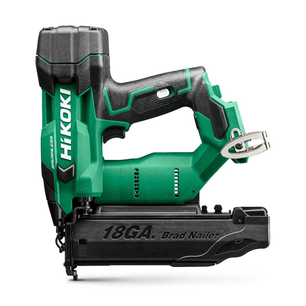 HIKOKI NT1850DAW6Z Cloueur Accu 18V excl. batteries""et chargeur 18G Mini-brad 16-50 mm en coffret HSC IV