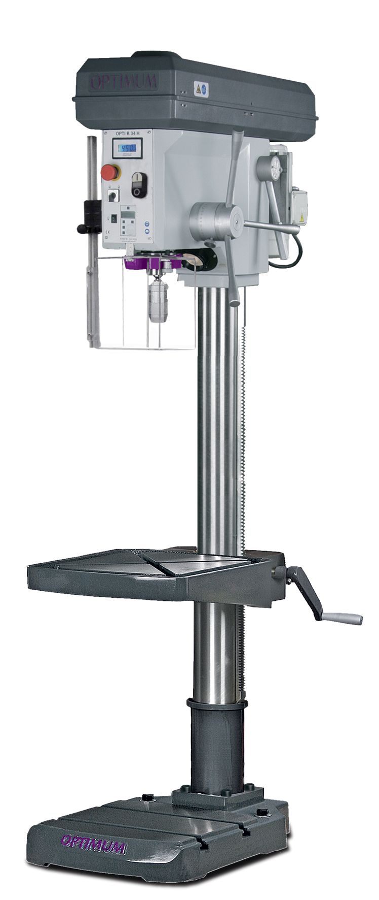Optimum 713020333 Optidrill B34H Perceuse à colonne 34 mm 400 Volt